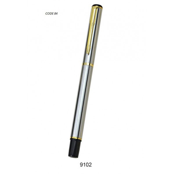 Sp Metal ball pen with colour(silver grip golden)